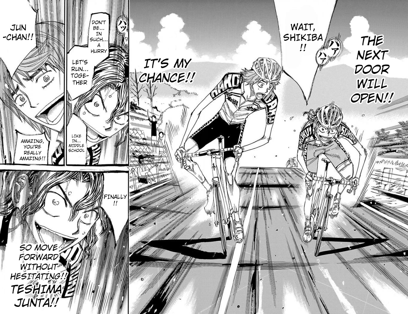 Yowamushi Pedal Chapter 469 page 16 - Chapter 469: The Two People In The Lead