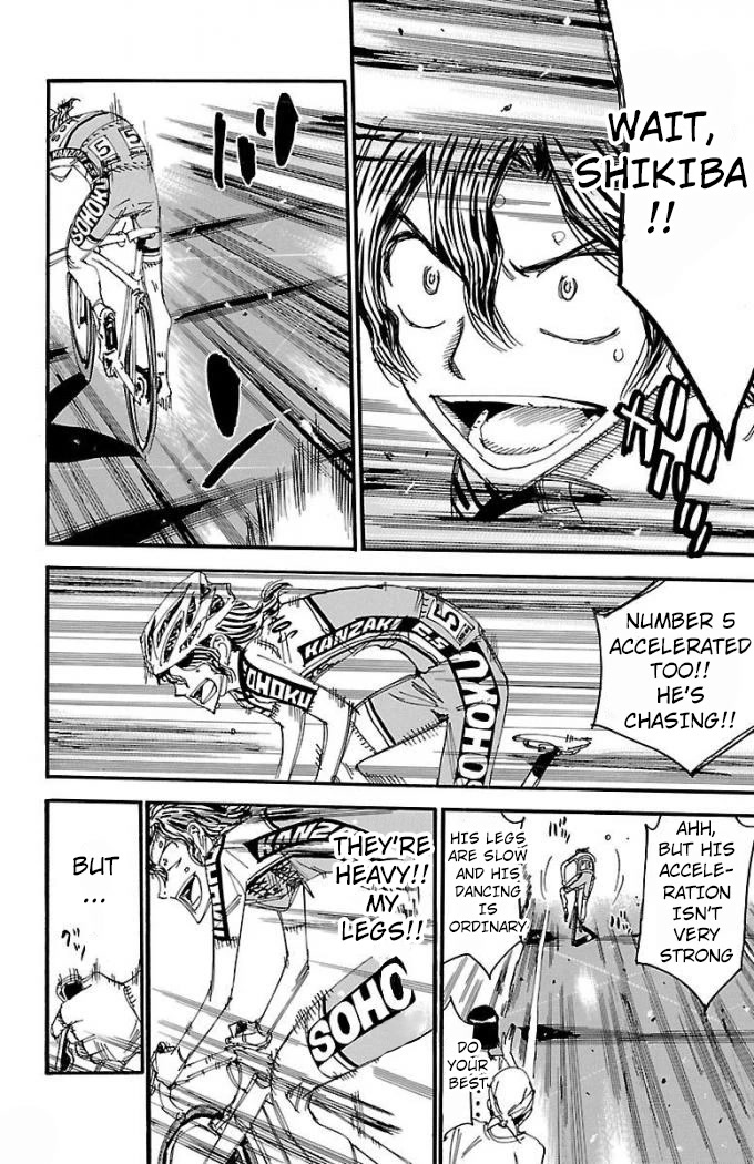 Yowamushi Pedal Chapter 469 page 6 - Chapter 469: The Two People In The Lead