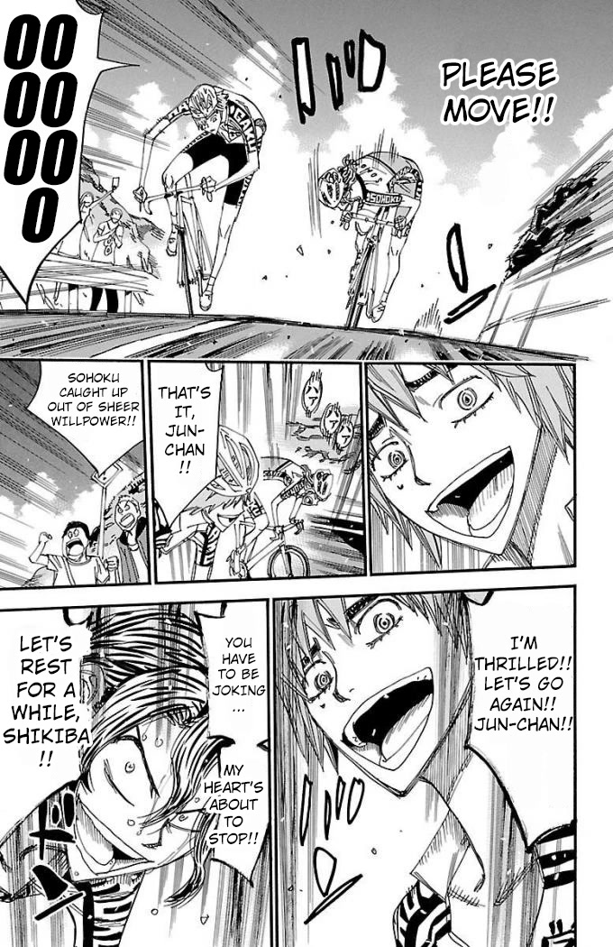 Yowamushi Pedal Chapter 469 page 7 - Chapter 469: The Two People In The Lead