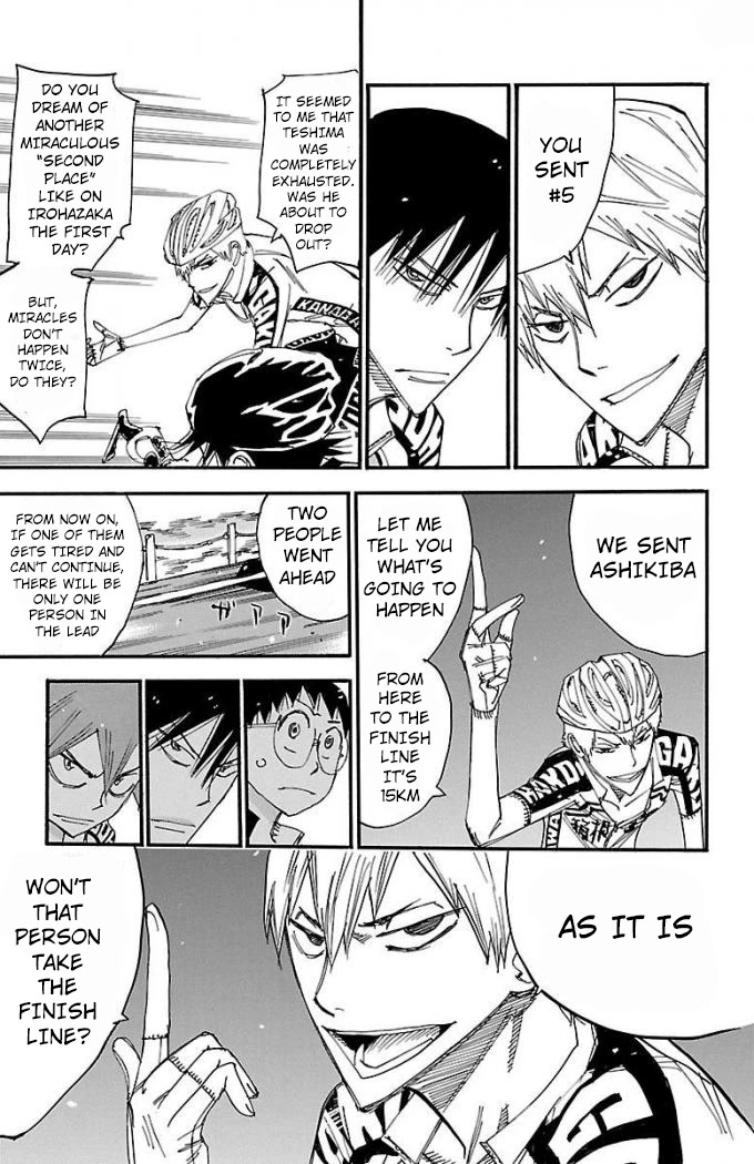 Yowamushi Pedal Chapter 469 page 9 - Chapter 469: The Two People In The Lead