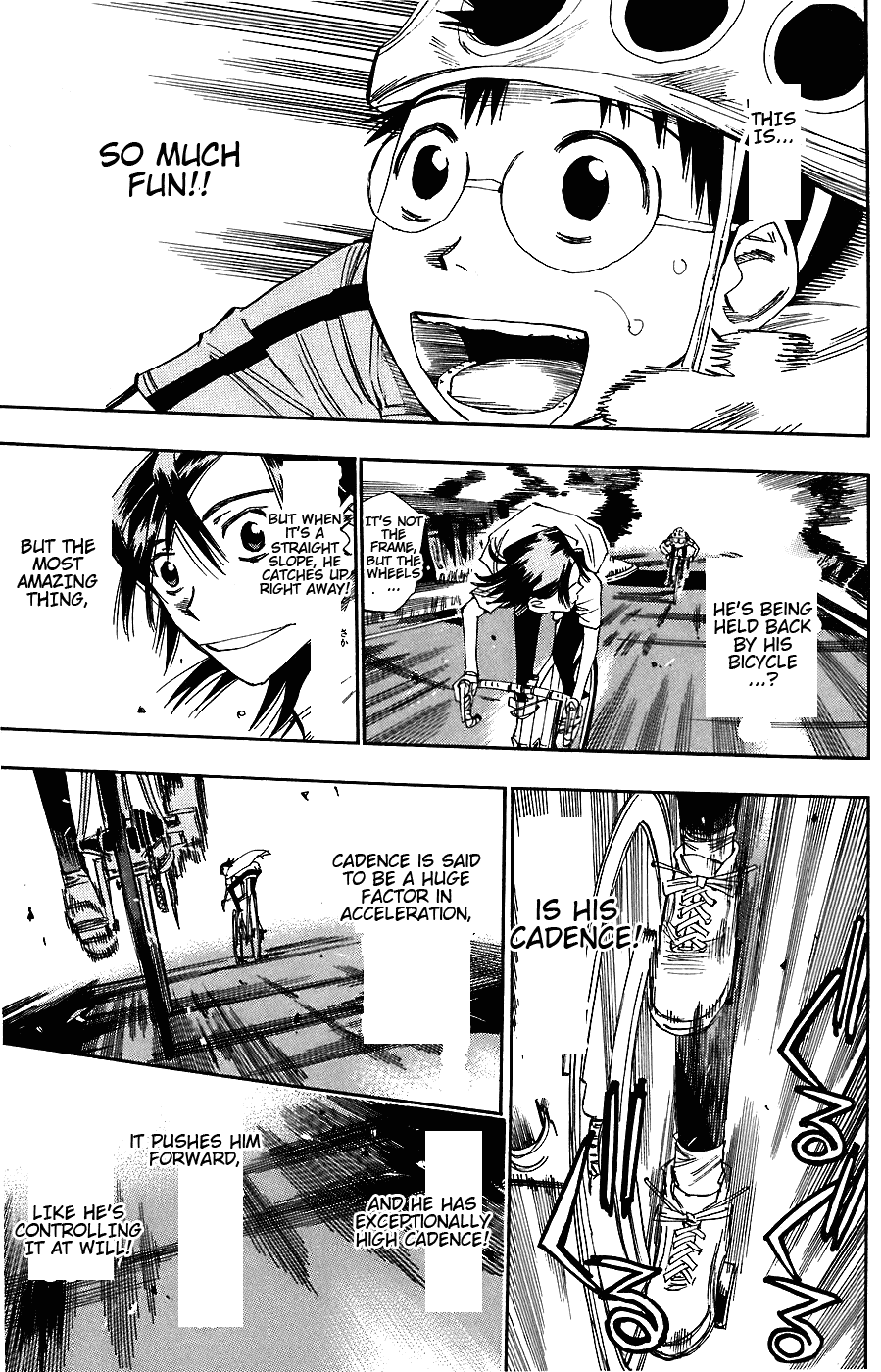 Yowamushi Pedal Chapter 47 page 11 - Chapter 47: Sangaku and Sakamichi