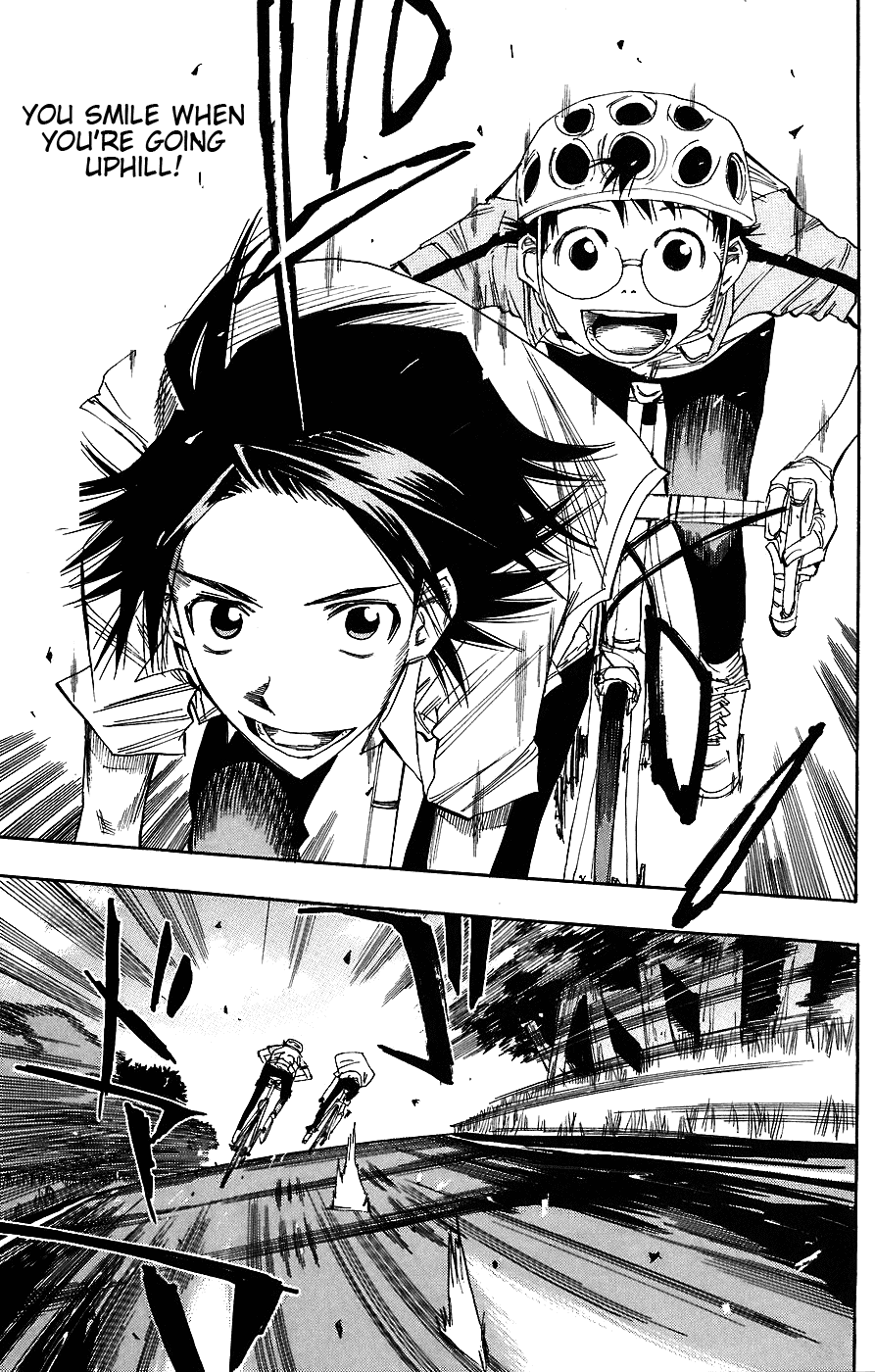 Yowamushi Pedal Chapter 47 page 13 - Chapter 47: Sangaku and Sakamichi