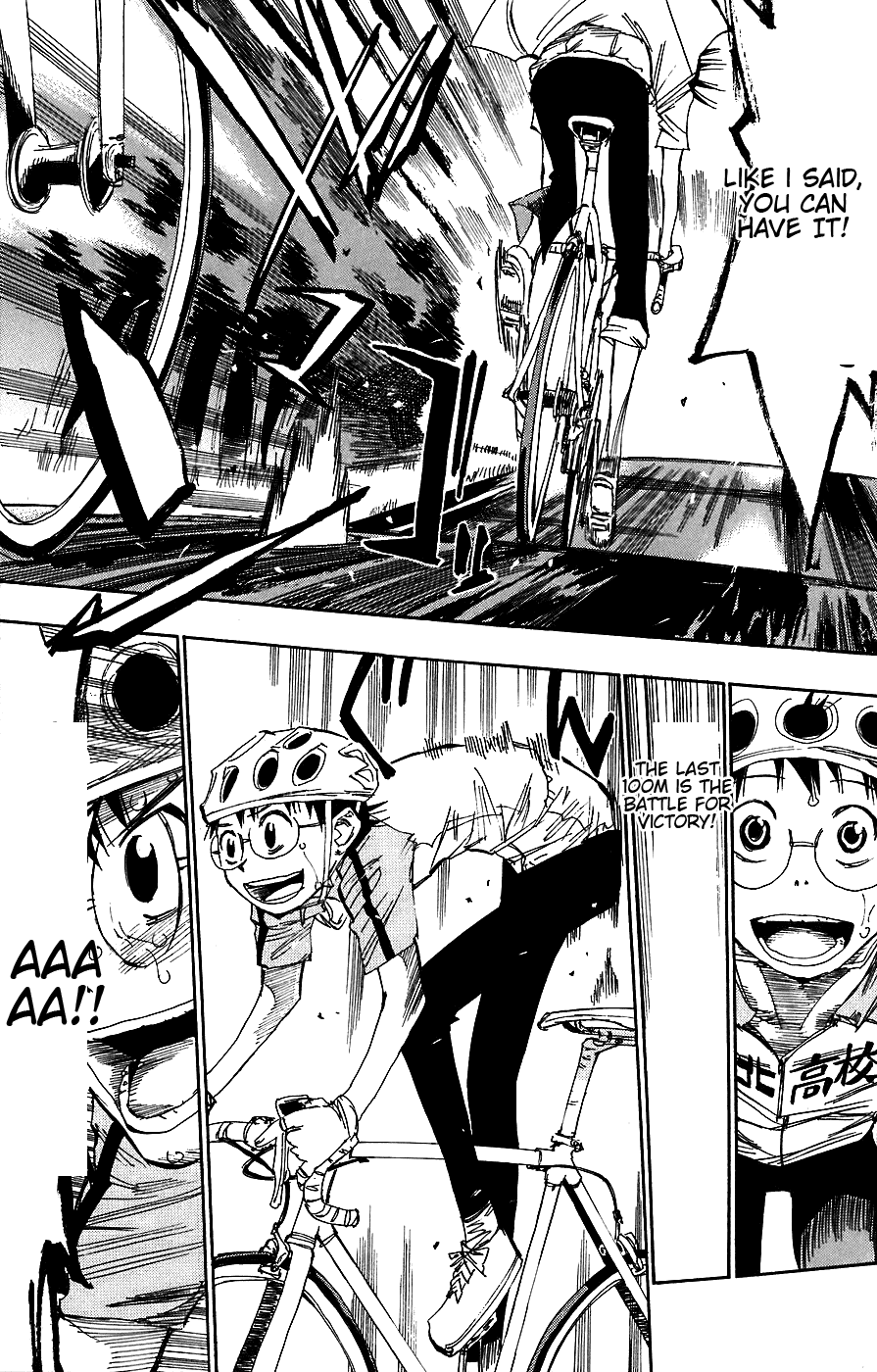 Yowamushi Pedal Chapter 47 page 15 - Chapter 47: Sangaku and Sakamichi