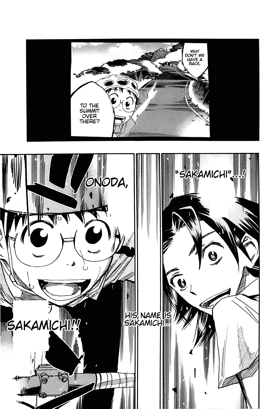 Yowamushi Pedal Chapter 47 page 4 - Chapter 47: Sangaku and Sakamichi