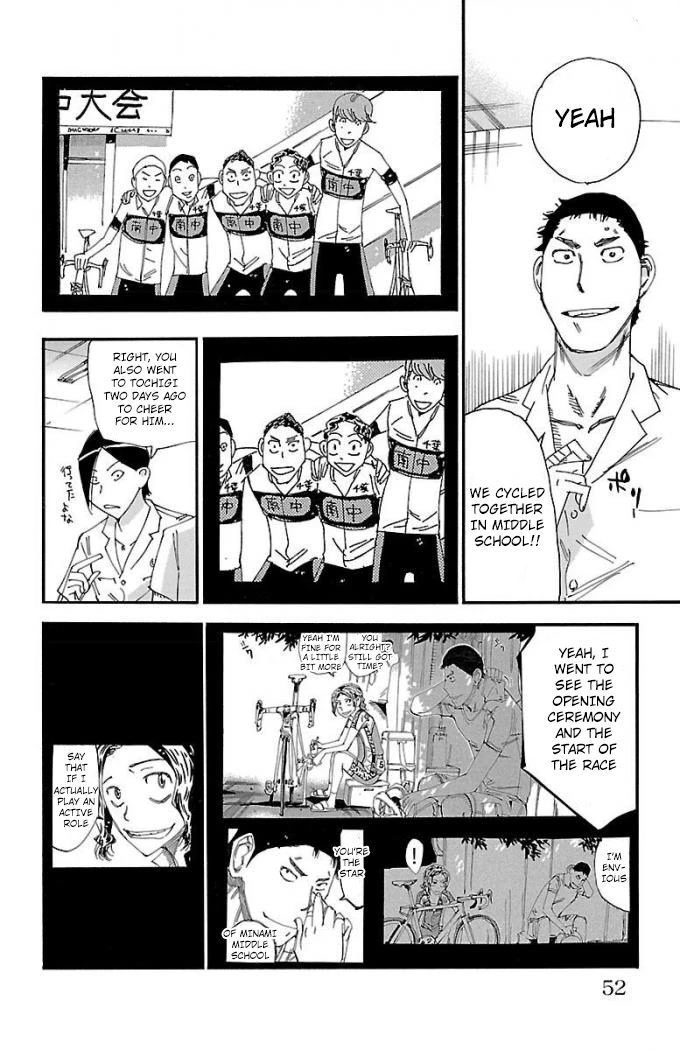 Yowamushi Pedal Chapter 470 page 3 - Chapter 470: The Star Of Minami Middle School
