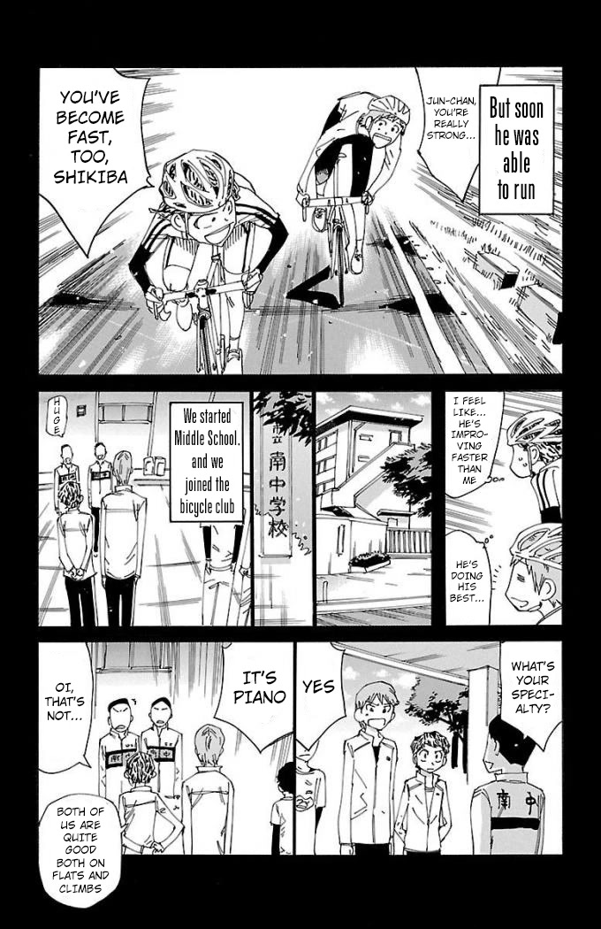 Yowamushi Pedal Chapter 471 page 14 - Chapter 471: Transfer Student