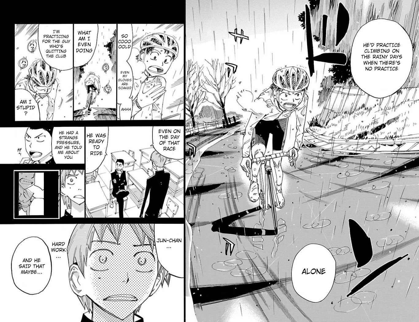 Yowamushi Pedal Chapter 472 page 17 - Chapter 472: Two People's Mountain Prize