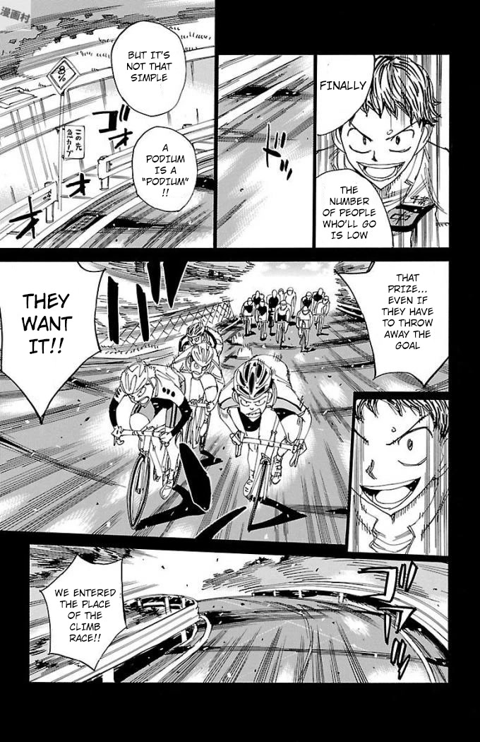 Yowamushi Pedal Chapter 472 page 6 - Chapter 472: Two People's Mountain Prize