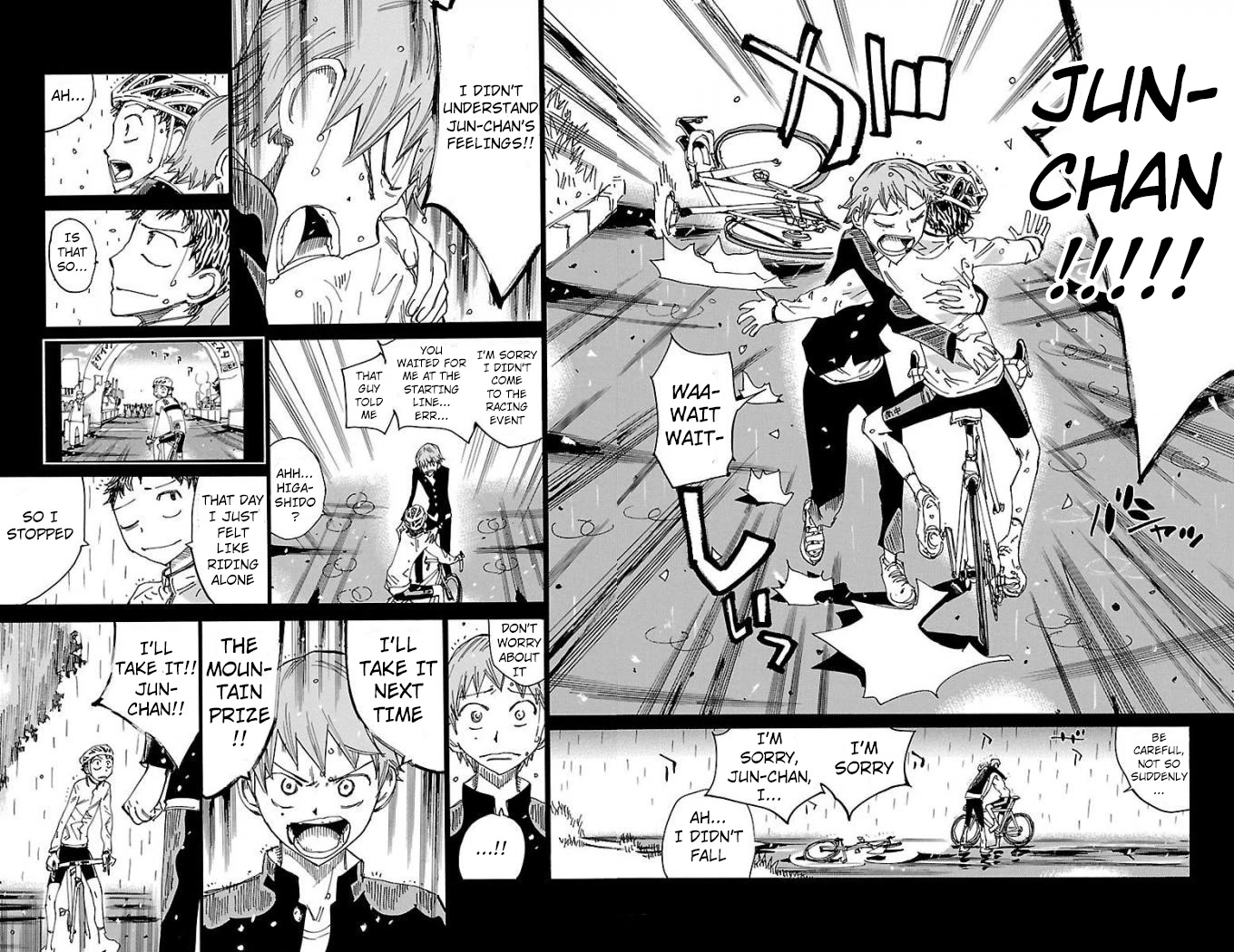 Yowamushi Pedal Chapter 473 page 10 - Chapter 473: Freezing Rain