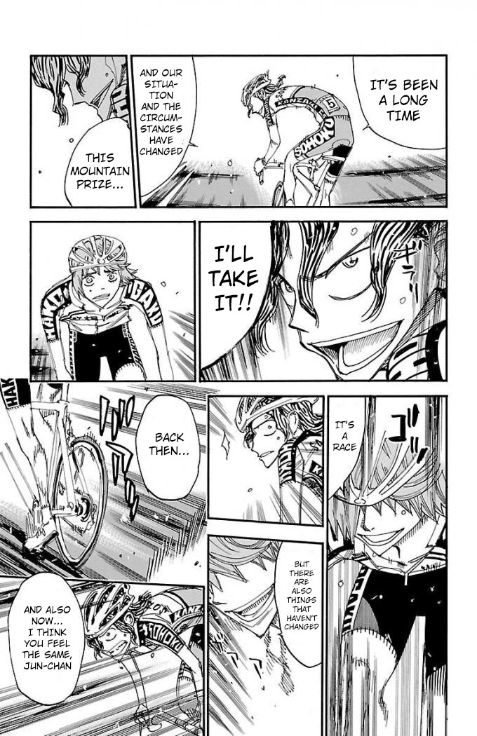 Yowamushi Pedal Chapter 473 page 14 - Chapter 473: Freezing Rain
