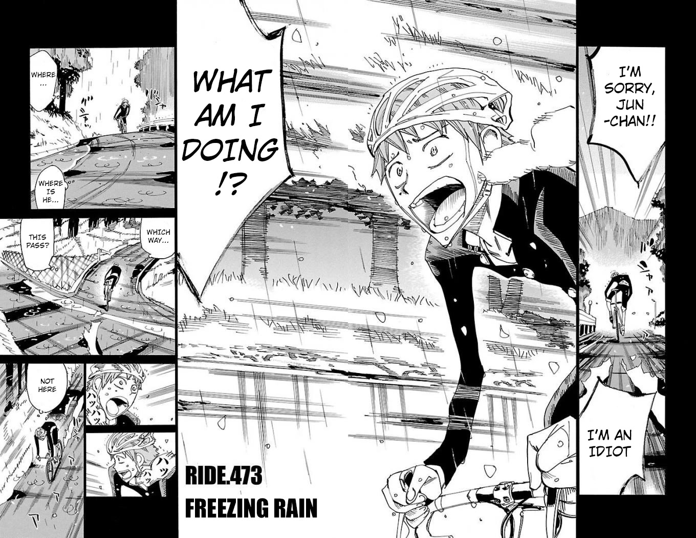 Yowamushi Pedal Chapter 473 page 2 - Chapter 473: Freezing Rain