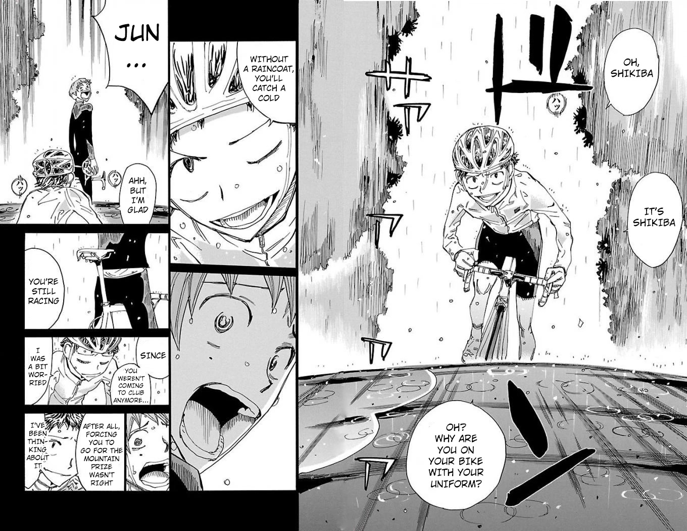 Yowamushi Pedal Chapter 473 page 9 - Chapter 473: Freezing Rain