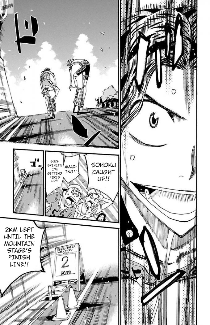 Yowamushi Pedal Chapter 474 page 14 - Chapter 474: Echoing Vibrations