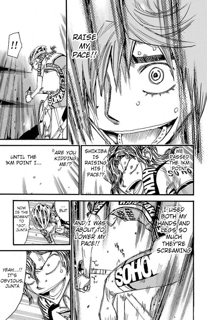 Yowamushi Pedal Chapter 475 page 11 - Chapter 475: The Last 1.5km's Battle