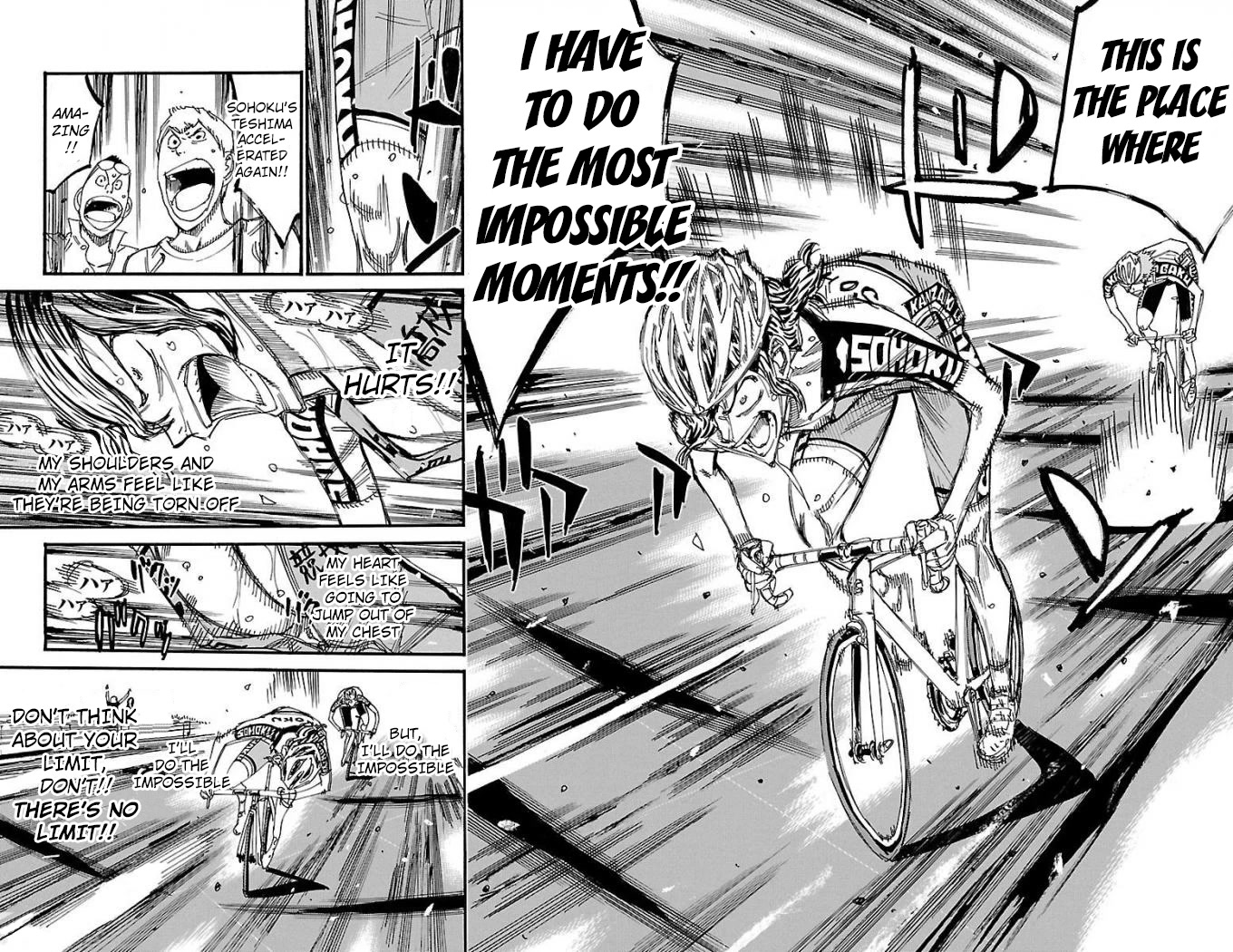Yowamushi Pedal Chapter 475 page 12 - Chapter 475: The Last 1.5km's Battle