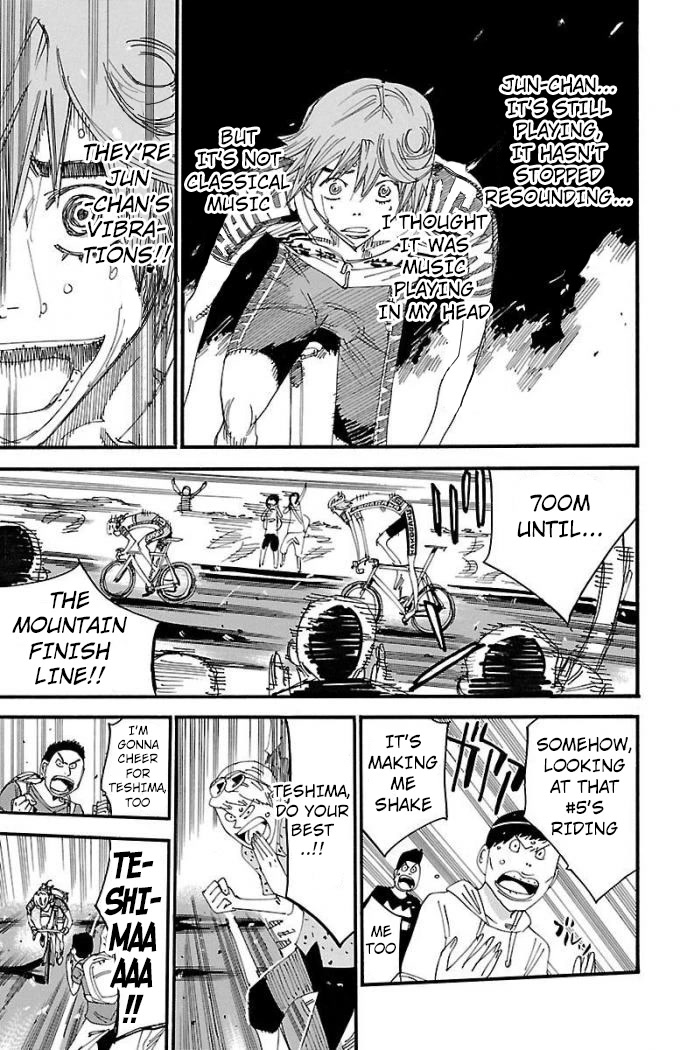 Yowamushi Pedal Chapter 475 page 14 - Chapter 475: The Last 1.5km's Battle