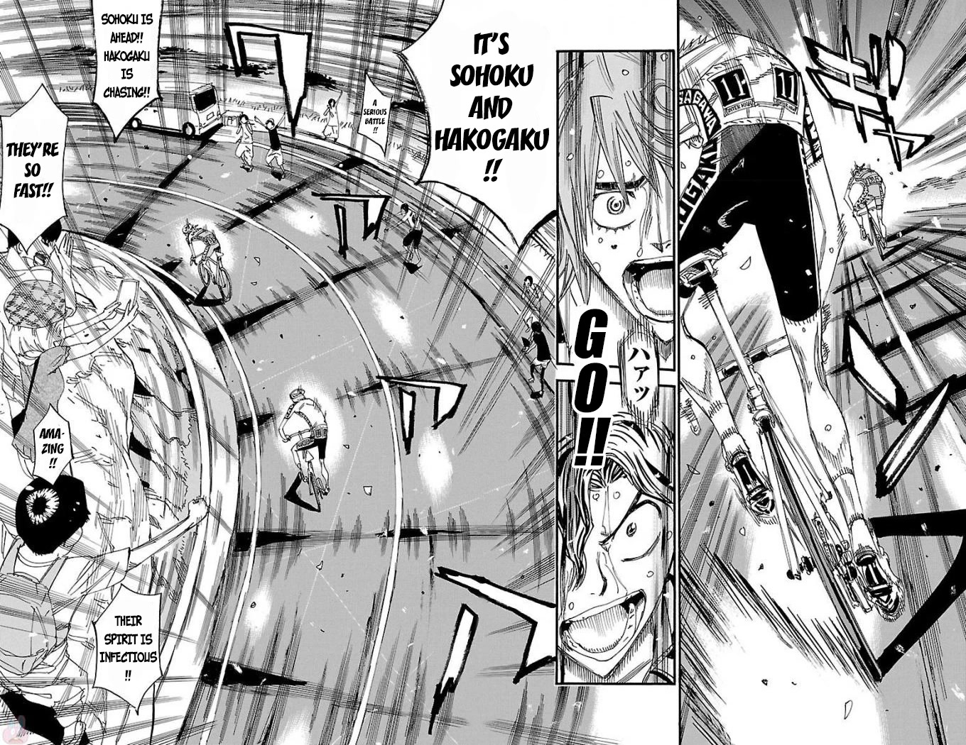 Yowamushi Pedal Chapter 475 page 5 - Chapter 475: The Last 1.5km's Battle