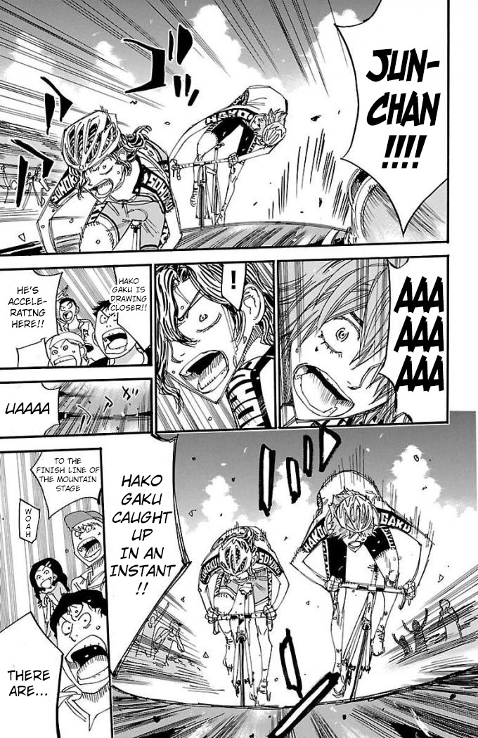 Yowamushi Pedal Chapter 476 page 13 - Chapter 476: Great Cheering