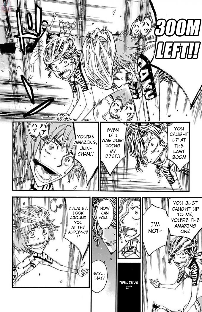 Yowamushi Pedal Chapter 476 page 14 - Chapter 476: Great Cheering