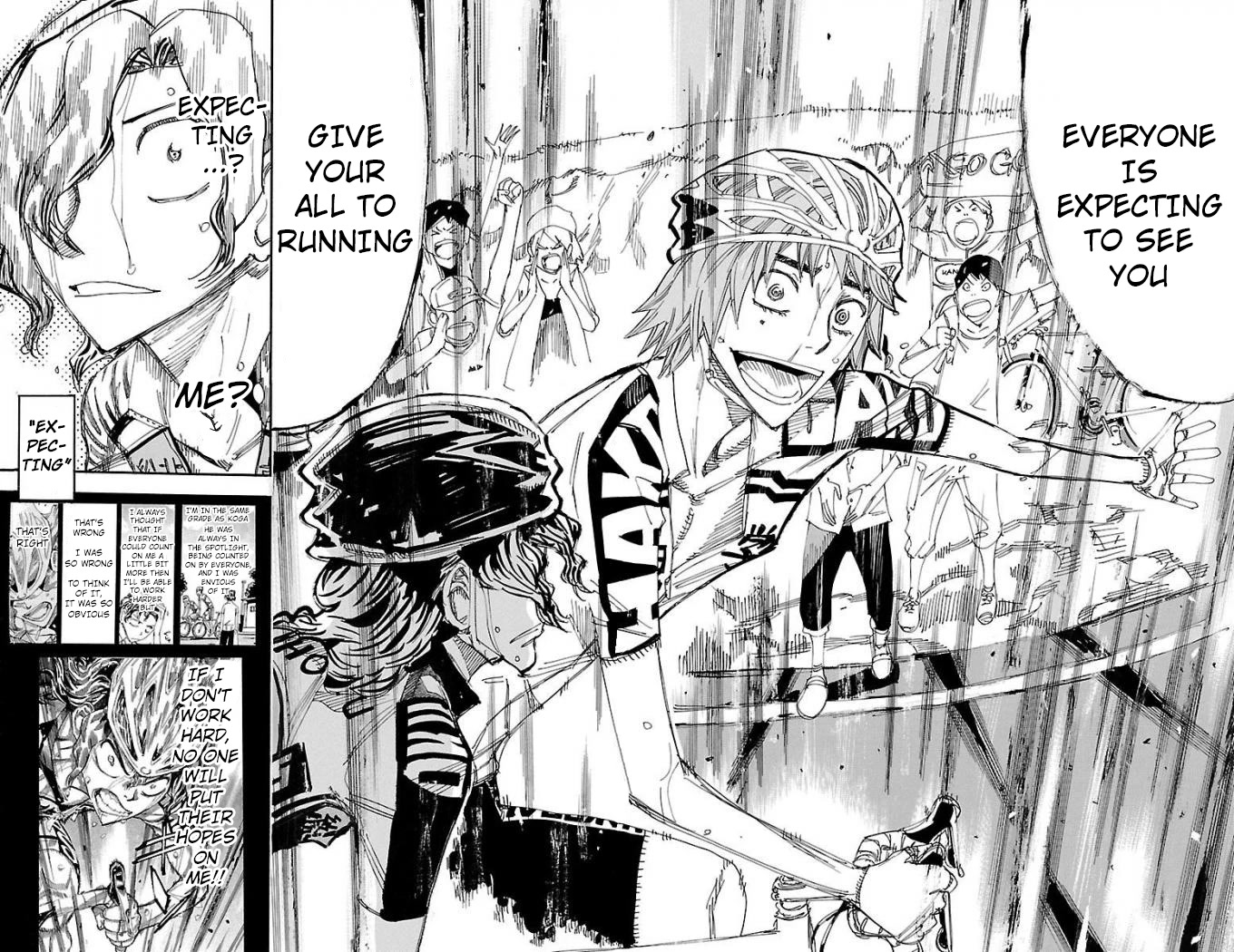 Yowamushi Pedal Chapter 476 page 16 - Chapter 476: Great Cheering