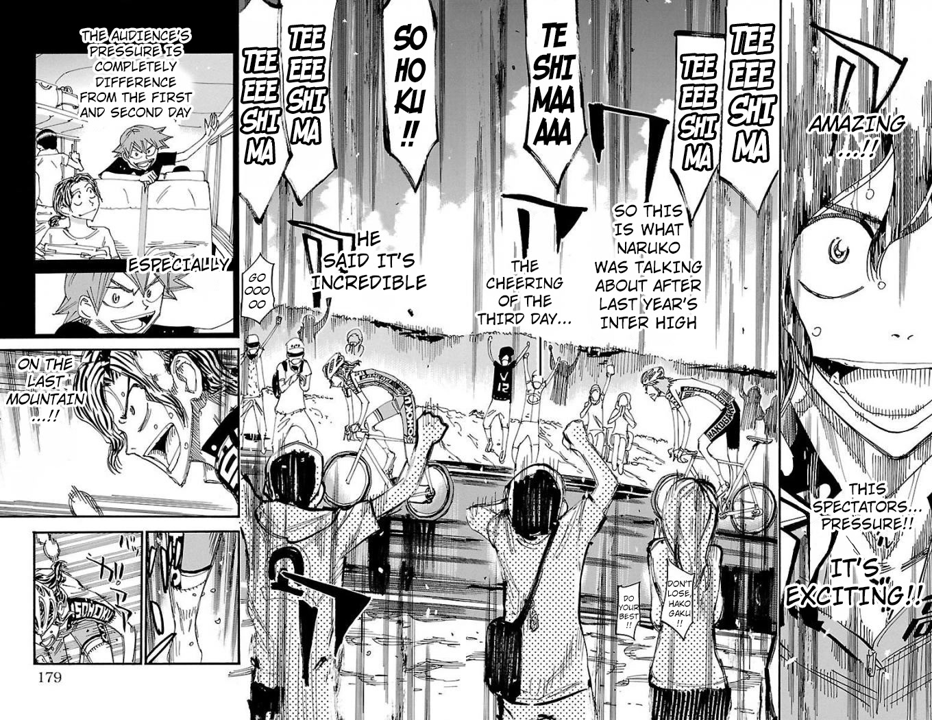 Yowamushi Pedal Chapter 476 page 2 - Chapter 476: Great Cheering