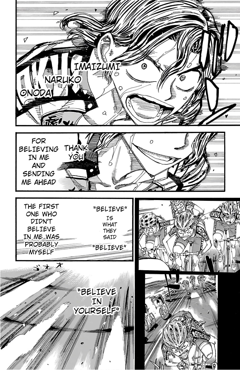 Yowamushi Pedal Chapter 477 page 12 - Chapter 477: Believe In Yourself!!