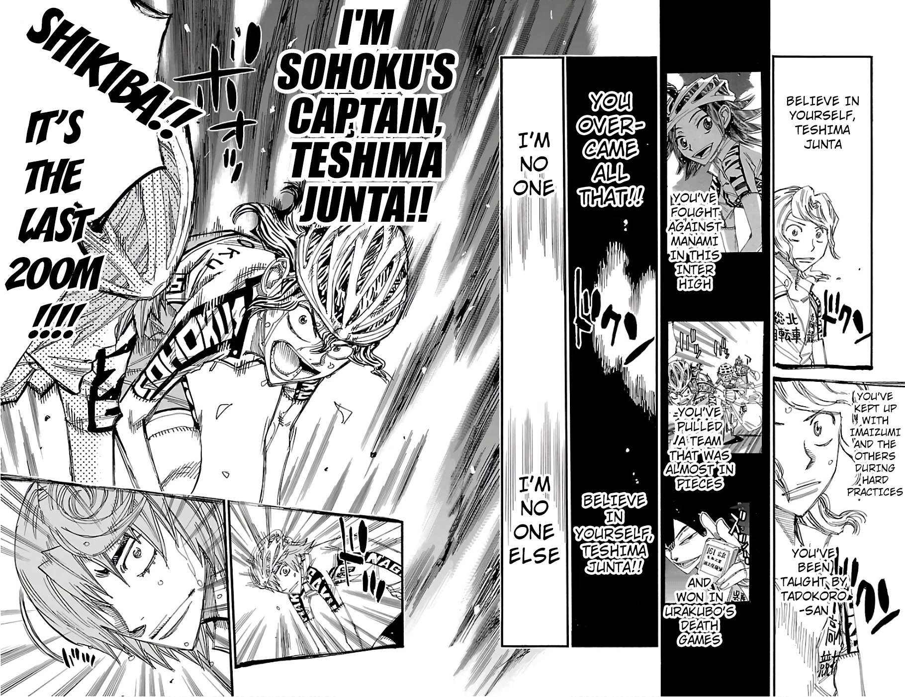 Yowamushi Pedal Chapter 477 page 14 - Chapter 477: Believe In Yourself!!