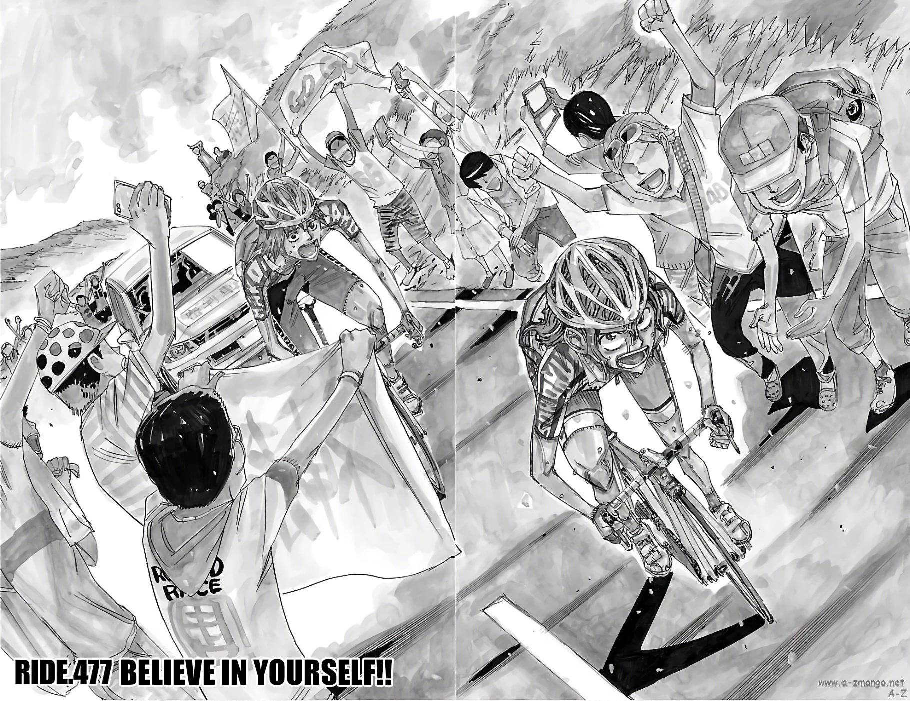 Yowamushi Pedal Chapter 477 page 3 - Chapter 477: Believe In Yourself!!