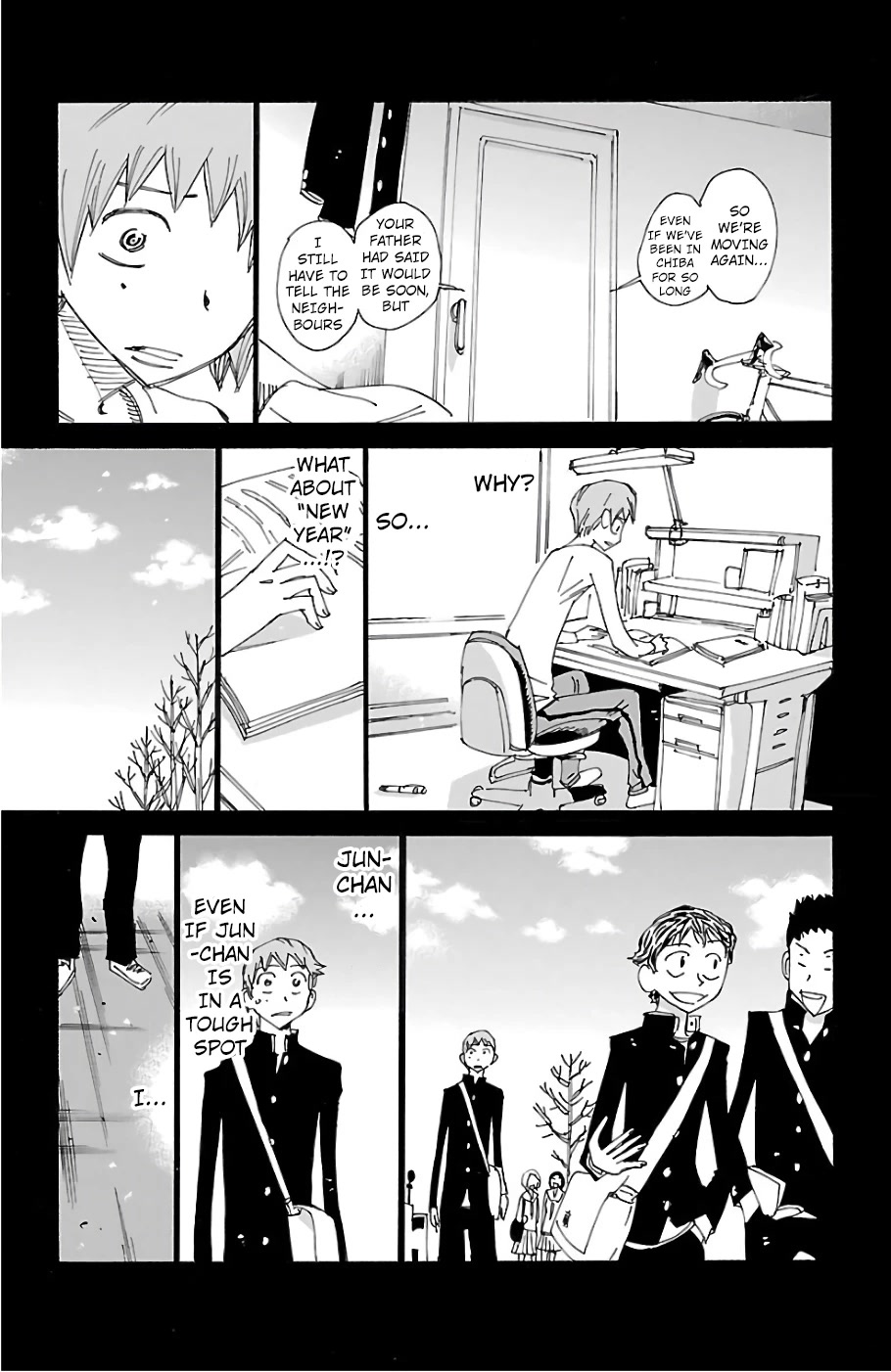 Yowamushi Pedal Chapter 478 page 12 - Chapter 478: That Winter's Incident