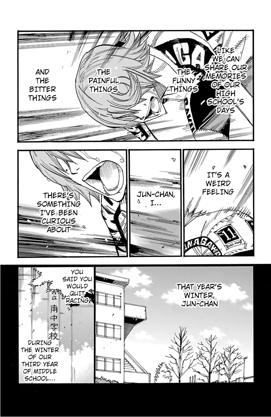 Yowamushi Pedal Chapter 478 page 3 - Chapter 478: That Winter's Incident