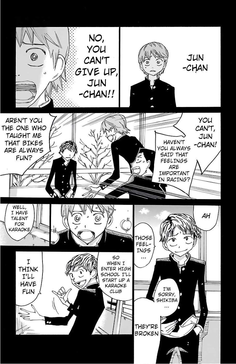 Yowamushi Pedal Chapter 478 page 6 - Chapter 478: That Winter's Incident