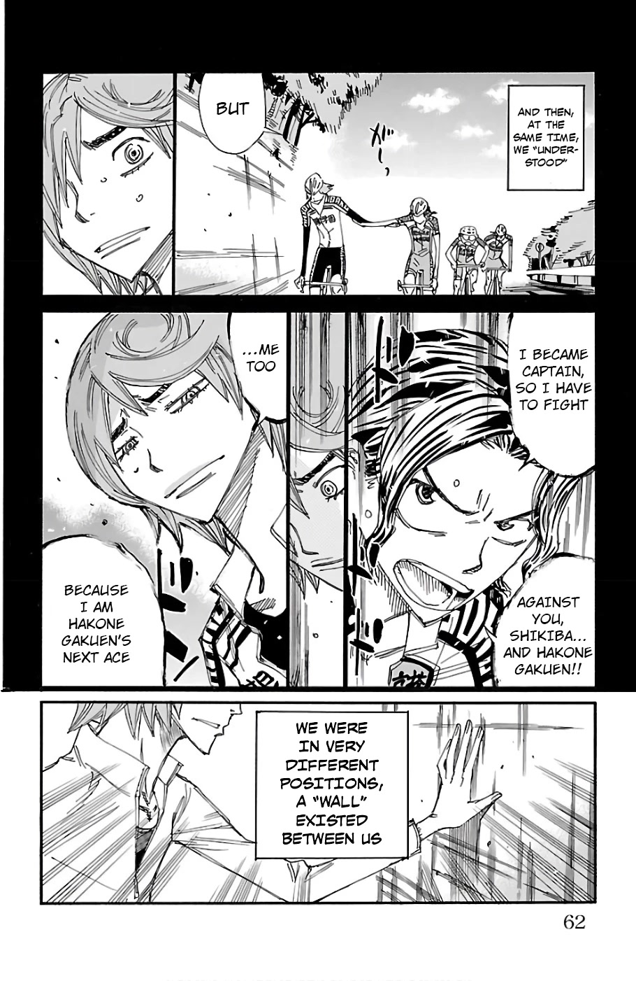 Yowamushi Pedal Chapter 479 page 10 - Chapter 479: The Wall Between Them