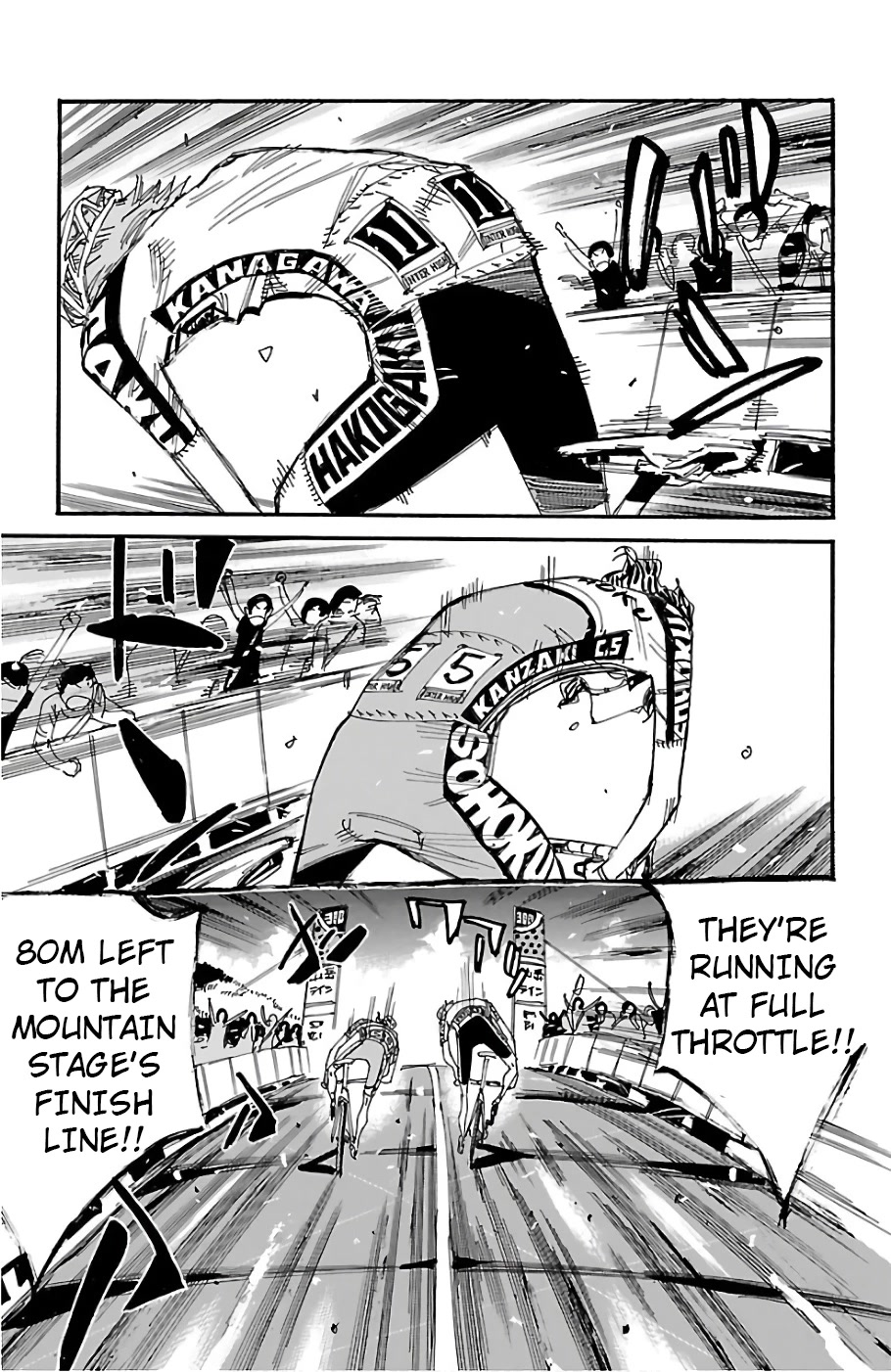 Yowamushi Pedal Chapter 479 page 11 - Chapter 479: The Wall Between Them