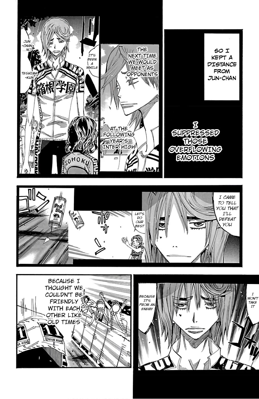 Yowamushi Pedal Chapter 479 page 12 - Chapter 479: The Wall Between Them