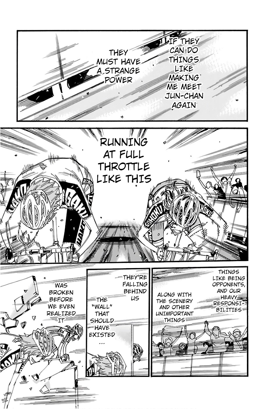 Yowamushi Pedal Chapter 479 page 15 - Chapter 479: The Wall Between Them