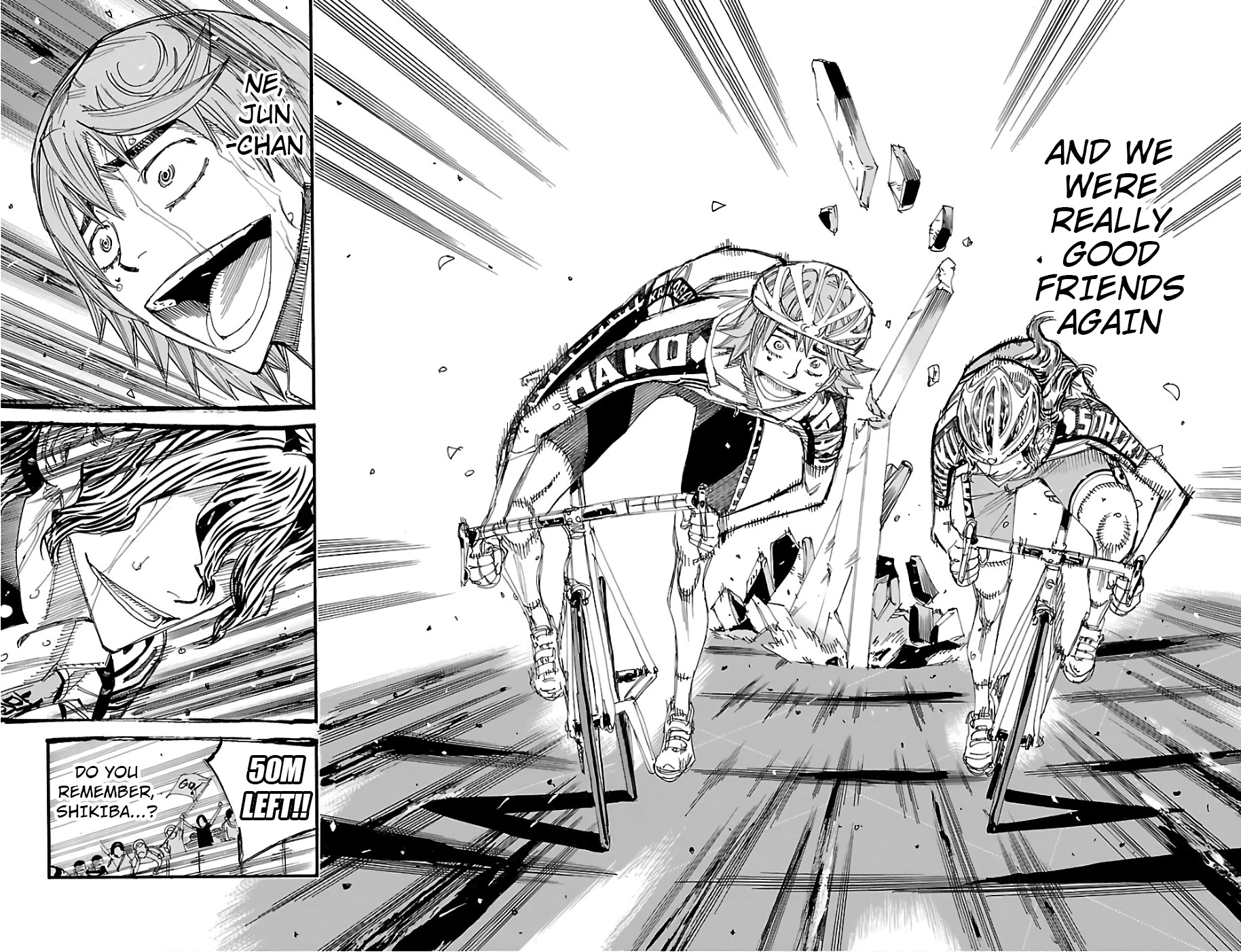 Yowamushi Pedal Chapter 479 page 16 - Chapter 479: The Wall Between Them