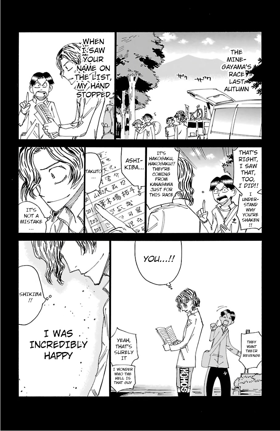 Yowamushi Pedal Chapter 479 page 17 - Chapter 479: The Wall Between Them