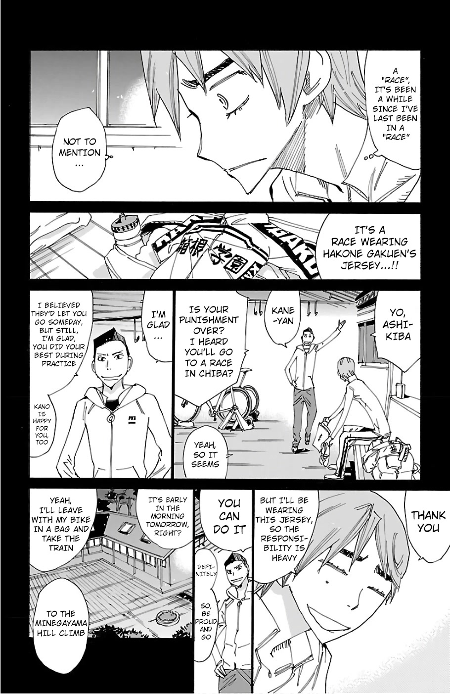 Yowamushi Pedal Chapter 479 page 2 - Chapter 479: The Wall Between Them