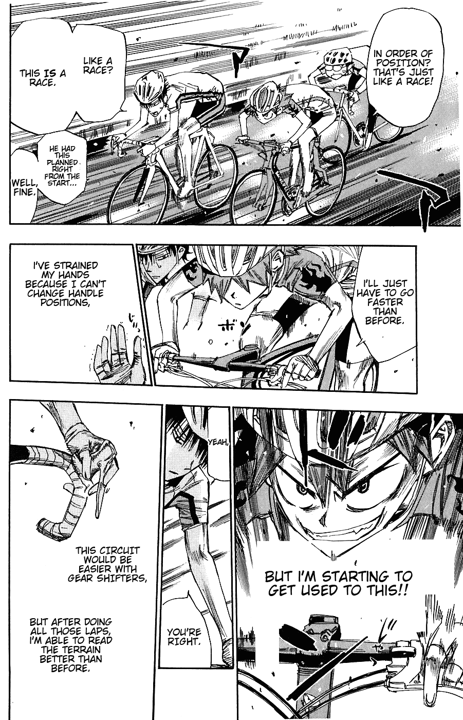 Yowamushi Pedal Chapter 48 page 14 - Chapter 48: Inter-Highs