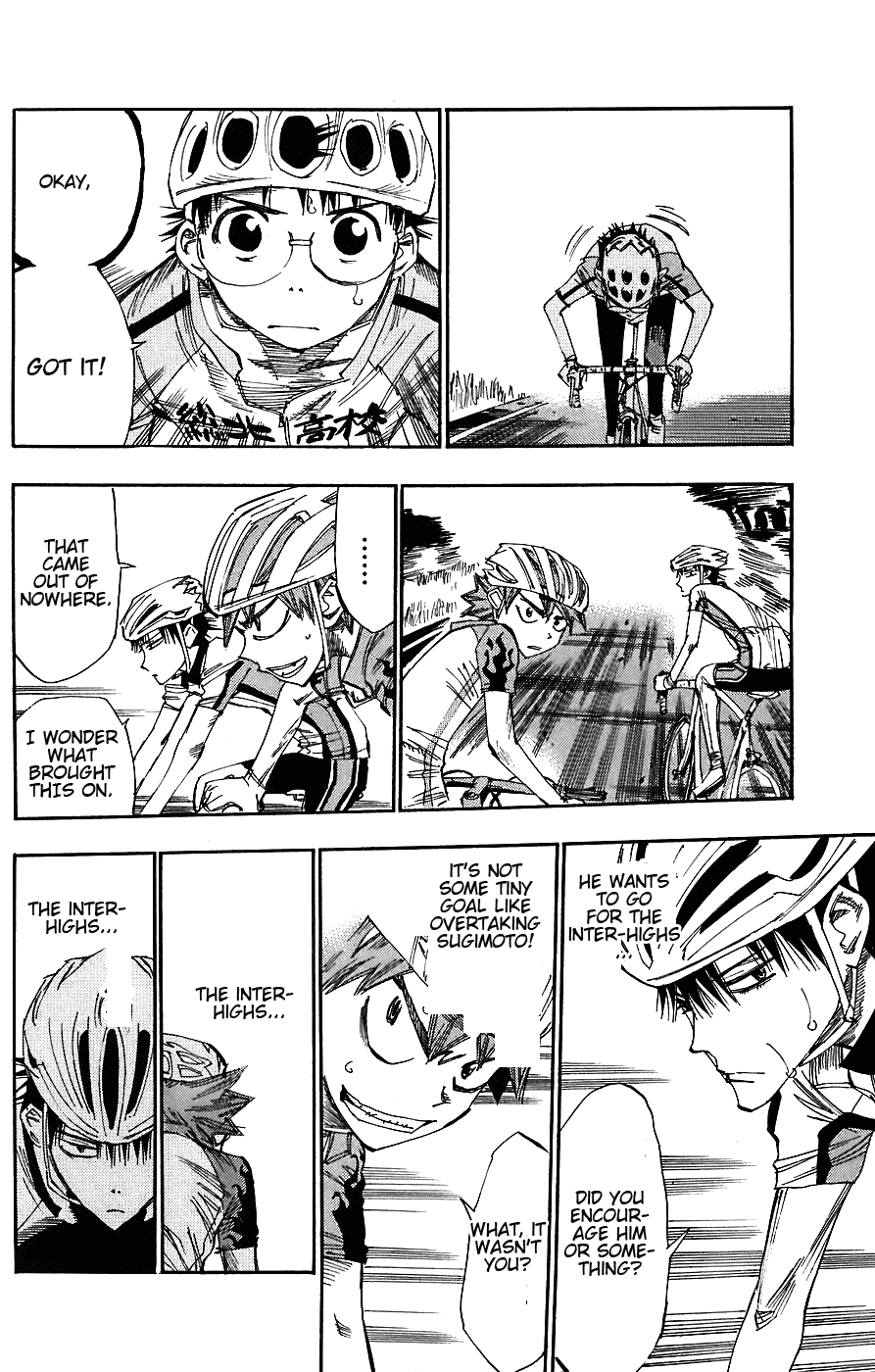Yowamushi Pedal Chapter 48 page 7 - Chapter 48: Inter-Highs
