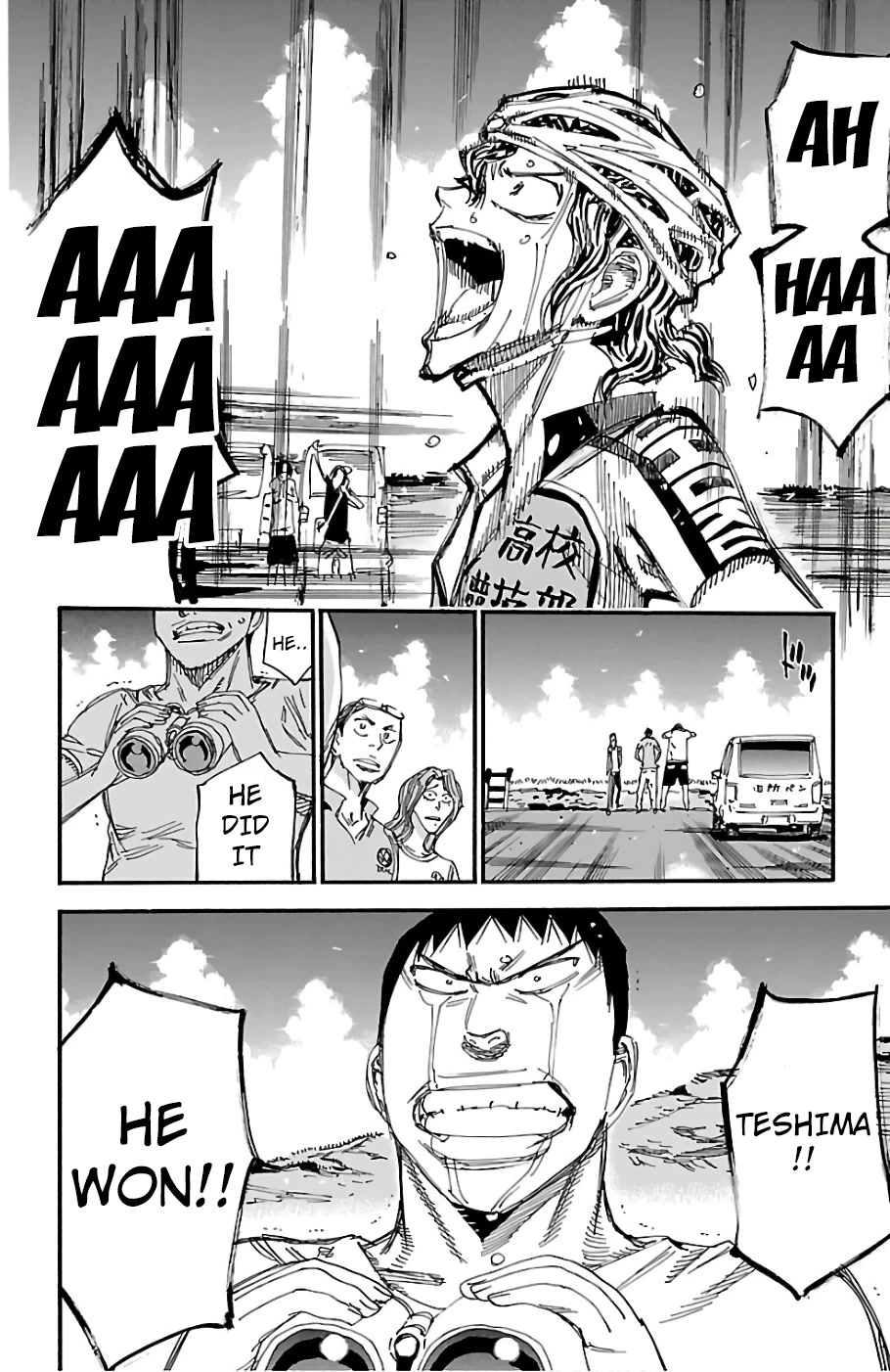 Yowamushi Pedal Chapter 480 page 17 - Chapter 480: Looking Up At The Sky