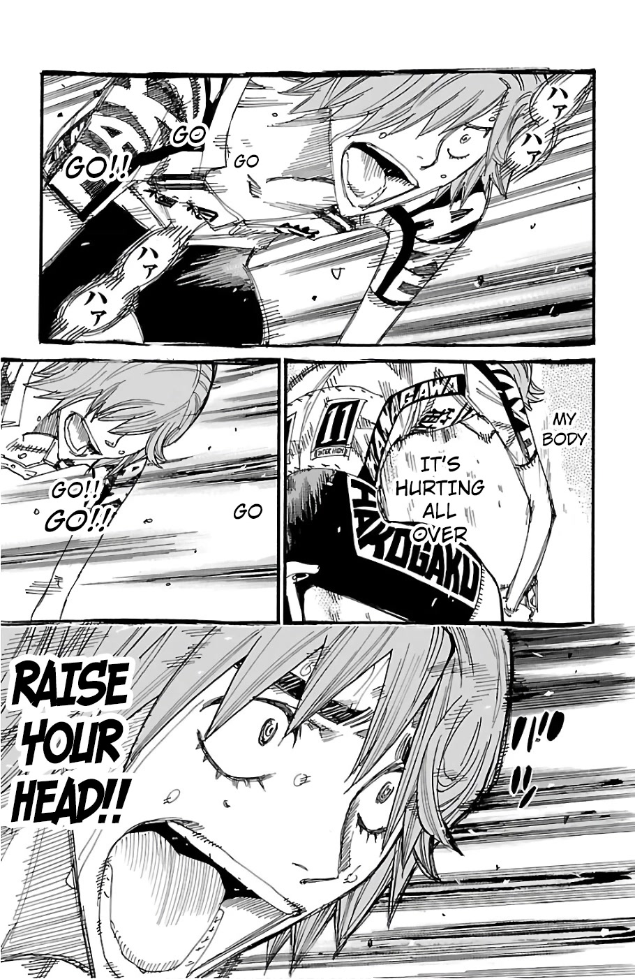 Yowamushi Pedal Chapter 480 page 3 - Chapter 480: Looking Up At The Sky