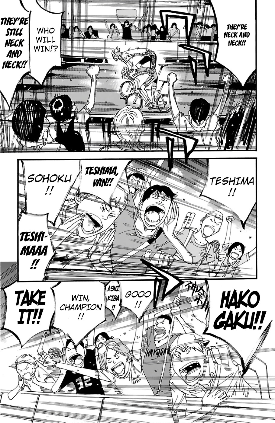 Yowamushi Pedal Chapter 480 page 6 - Chapter 480: Looking Up At The Sky