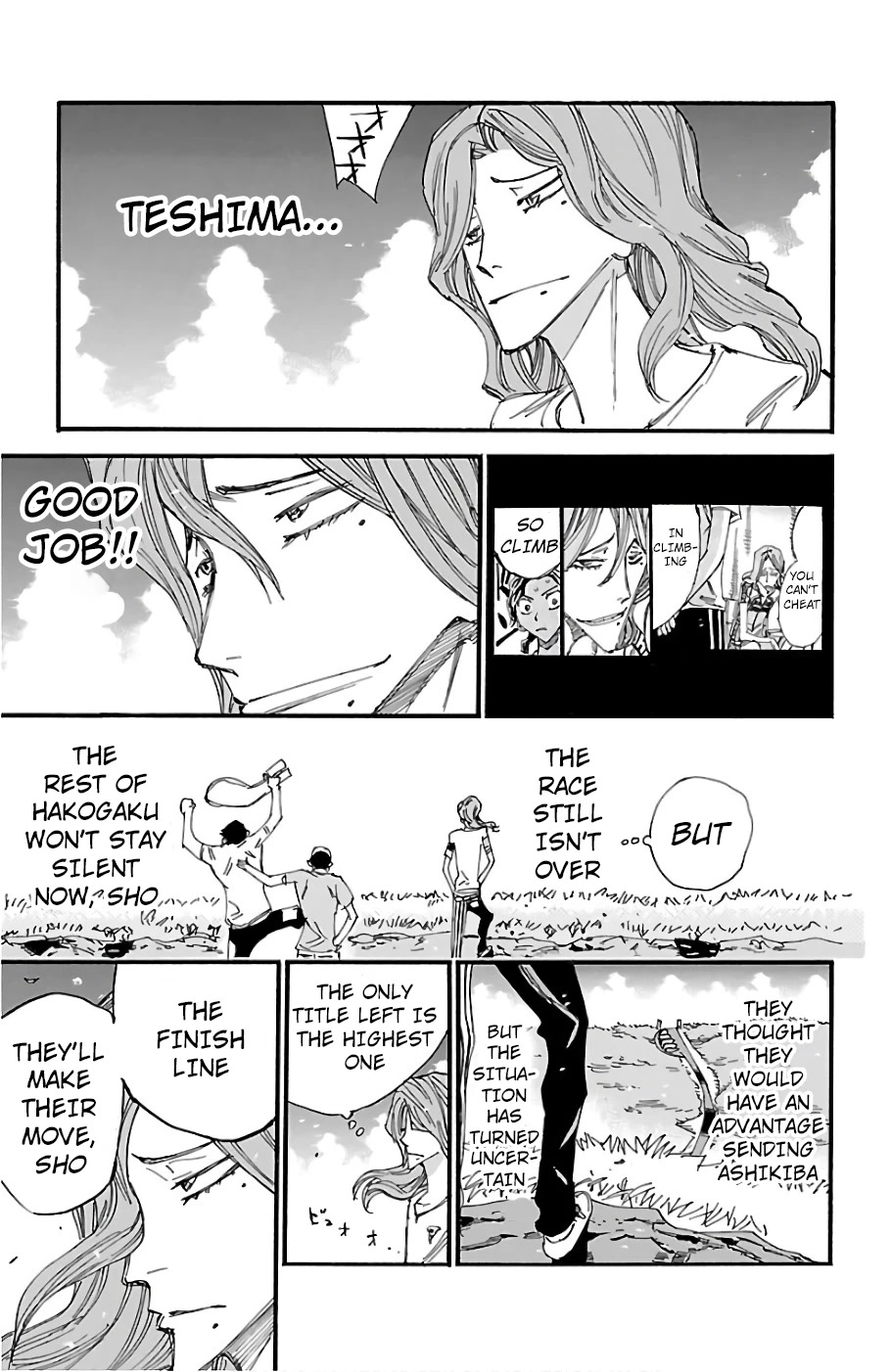 Yowamushi Pedal Chapter 481 page 13 - Chapter 481: The Final Handshake