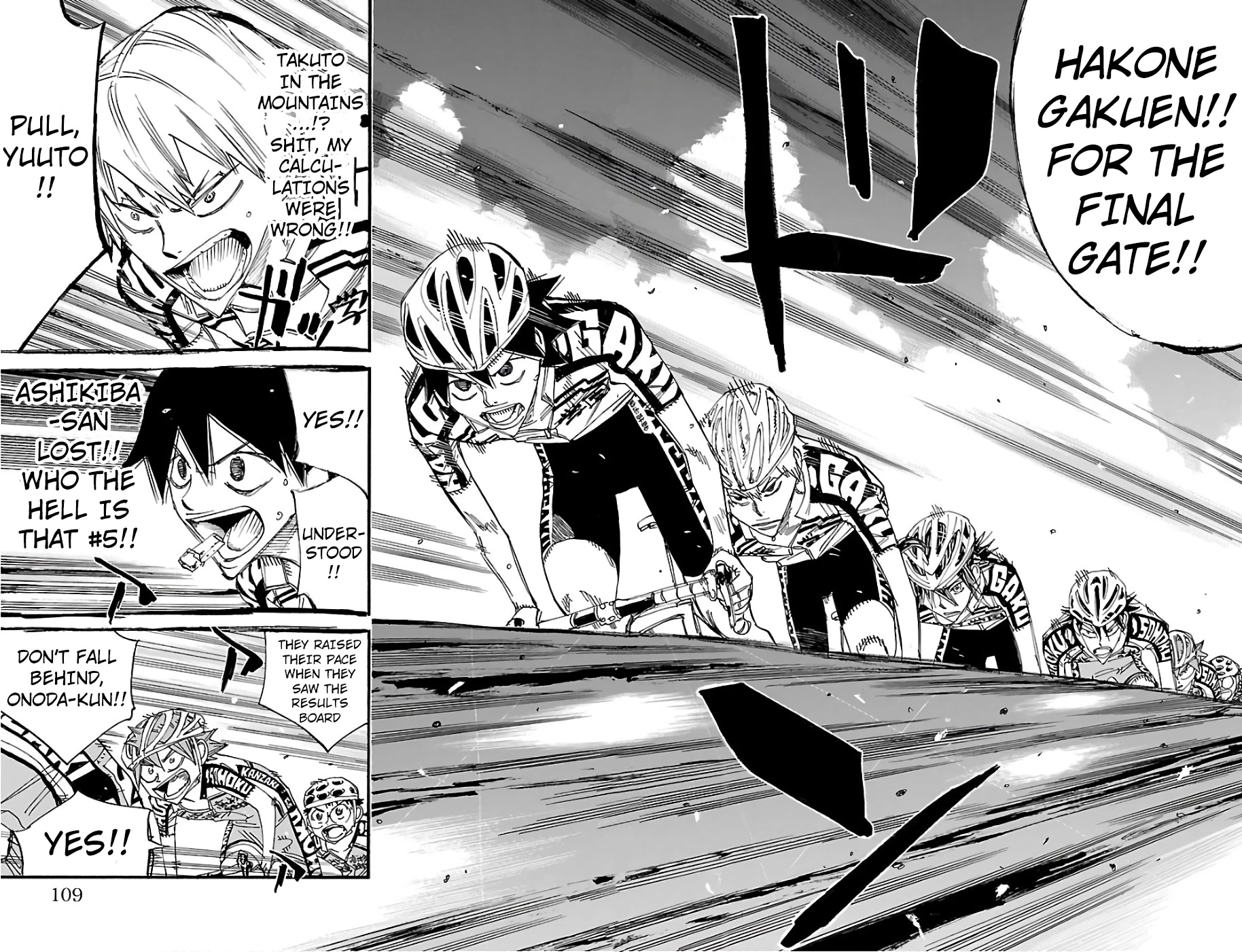 Yowamushi Pedal Chapter 481 page 14 - Chapter 481: The Final Handshake