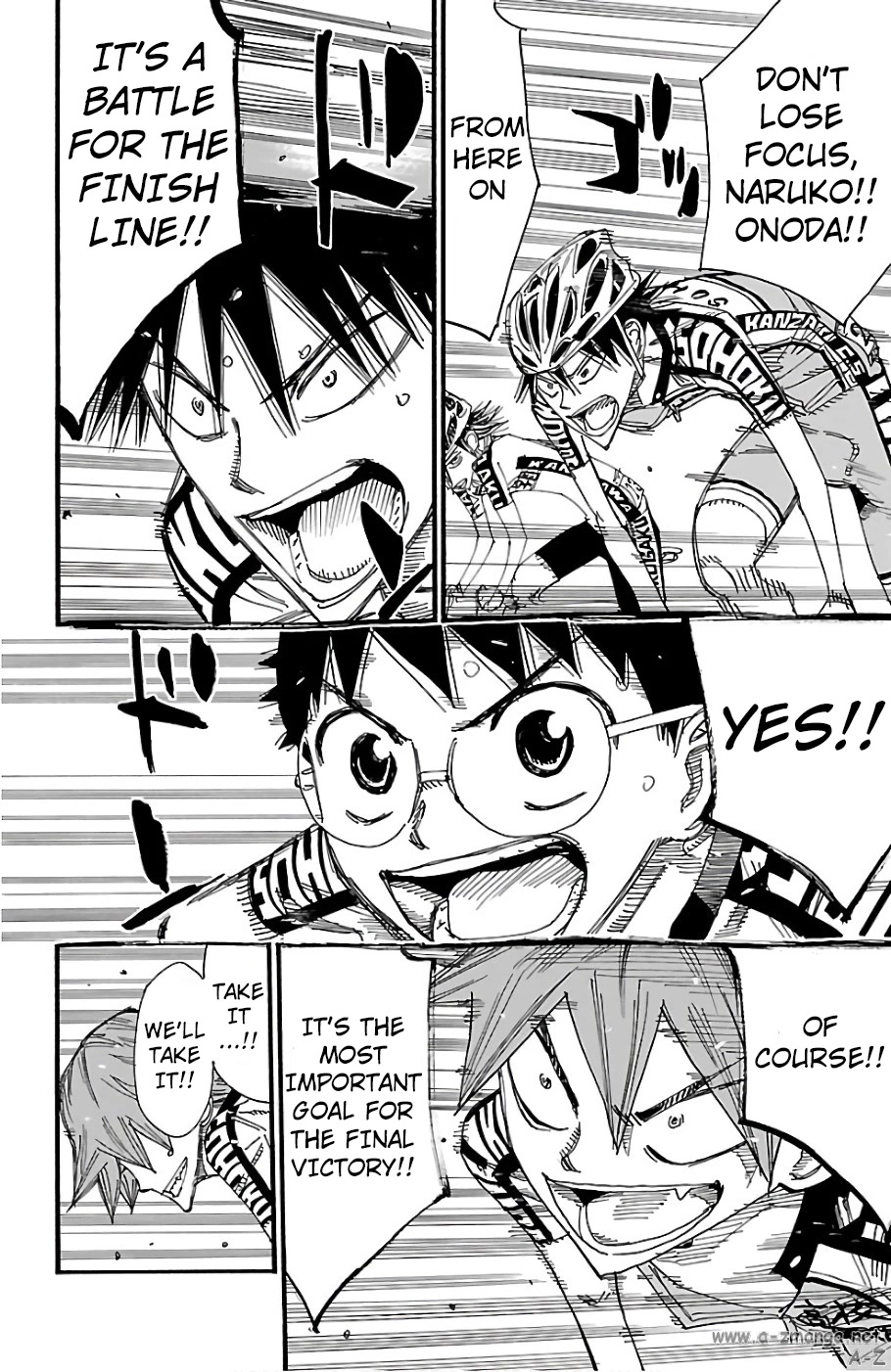 Yowamushi Pedal Chapter 481 page 15 - Chapter 481: The Final Handshake
