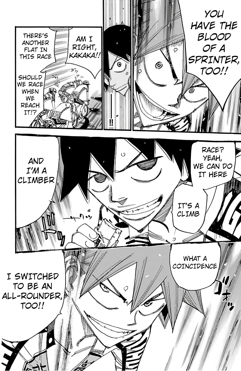 Yowamushi Pedal Chapter 481 page 17 - Chapter 481: The Final Handshake
