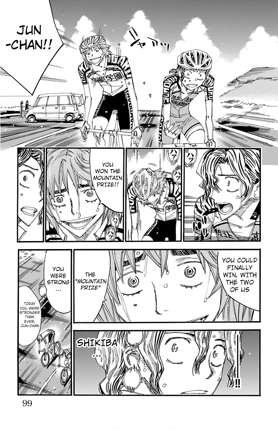 Yowamushi Pedal Chapter 481 page 6 - Chapter 481: The Final Handshake