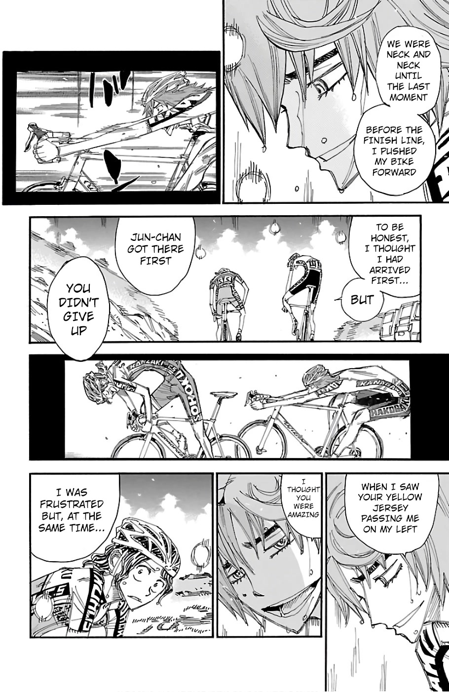 Yowamushi Pedal Chapter 481 page 7 - Chapter 481: The Final Handshake