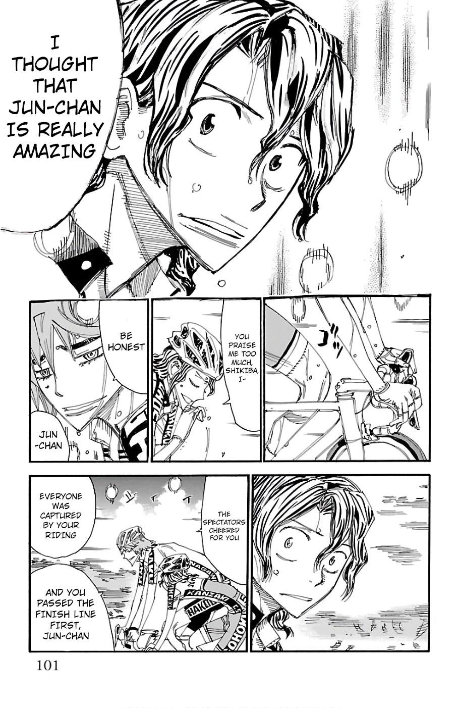 Yowamushi Pedal Chapter 481 page 8 - Chapter 481: The Final Handshake